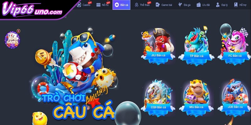 Luật bắn cá Vip66 hiện đại rất đơn giản và có nhiều cấp độ